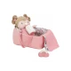 Puppe im Korb Rosa