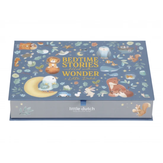 Little Dutch Blue Kinderprojektor - Märchen zur Projektion mit 12 Rollen und einem Bilderbuch