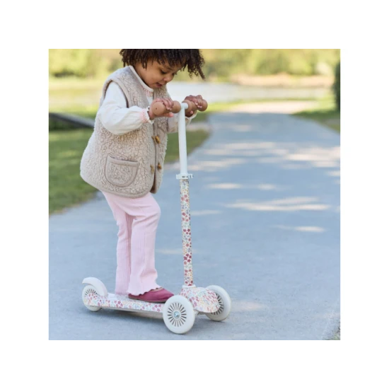 Dreirädriger Roller Sunny Flower Off White