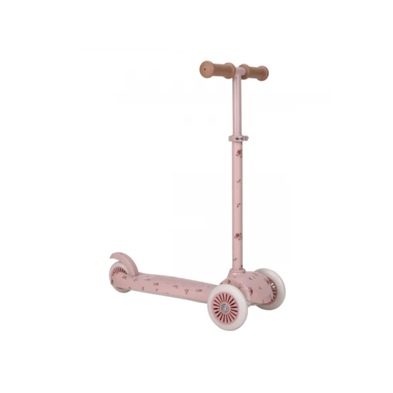 Dreirädriger Roller Fairy Floral Pink