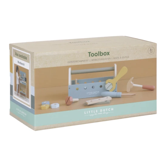 Holzwerkzeuge in einer Box von Little Dutch