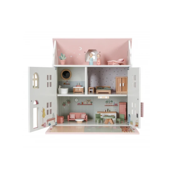 Puppenhaus aus Holz von Little Dutch