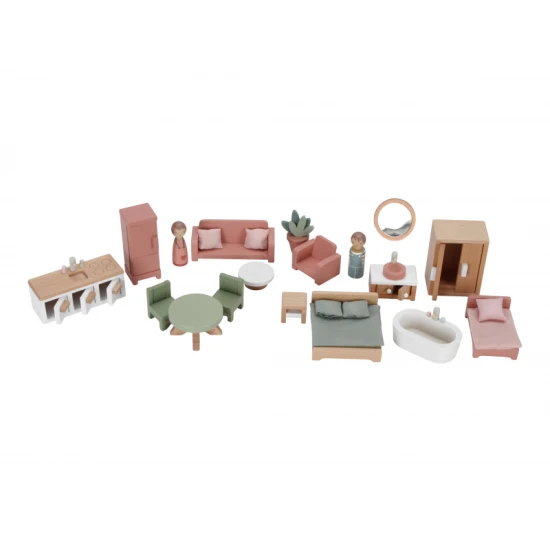 Puppenhaus aus Holz von Little Dutch