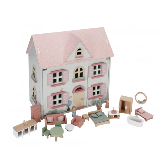 Puppenhaus aus Holz von Little Dutch