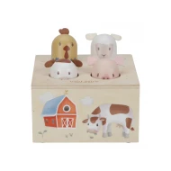 Pop-up-Tiere mit Bauernhofgeräuschen