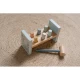 Forest Friends Holzhammer mit bunten Stiften und Hammer