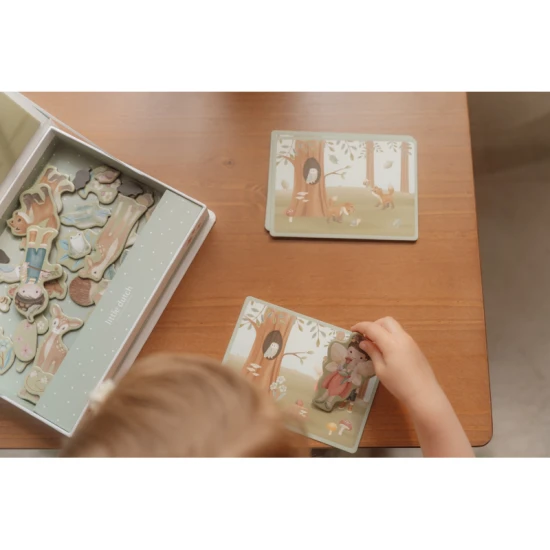 Forest Friends Magnetspiel mit Waldmotiven und Musterkarten