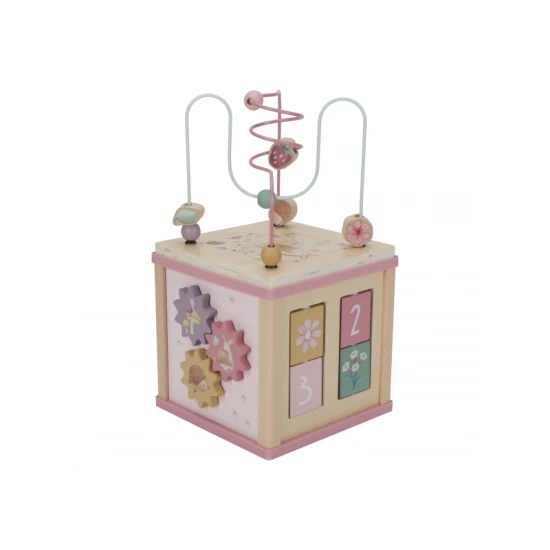 Märchengarten-Spielwürfel aus Holz