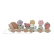 Fairy Garden Igel-Holzzug mit bunten Blöcken