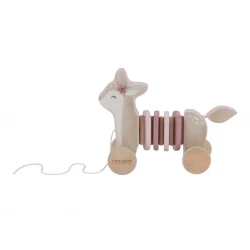 Fairy Garden Holzschlepphirschkuh