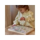 LITTLE DUTCH Steckpuzzle mit Sound Safari Friends