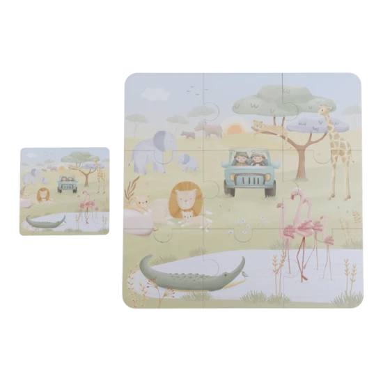 LITTLE DUTCH Puzzle 6in1 Safari Friends