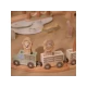 LITTLE DUTCH Holz-Eisenbahn Safari Friends