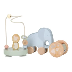 Geschenkset aus Holz Safari Friends