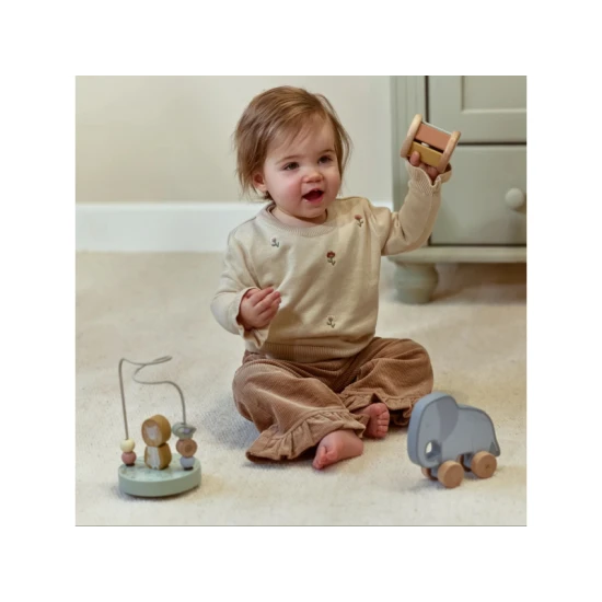 LITTLE DUTCH Geschenkset aus Holz Safari Friends