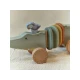 LITTLE DUTCH Nachzieh-Krokodil aus Holz Safari Friends