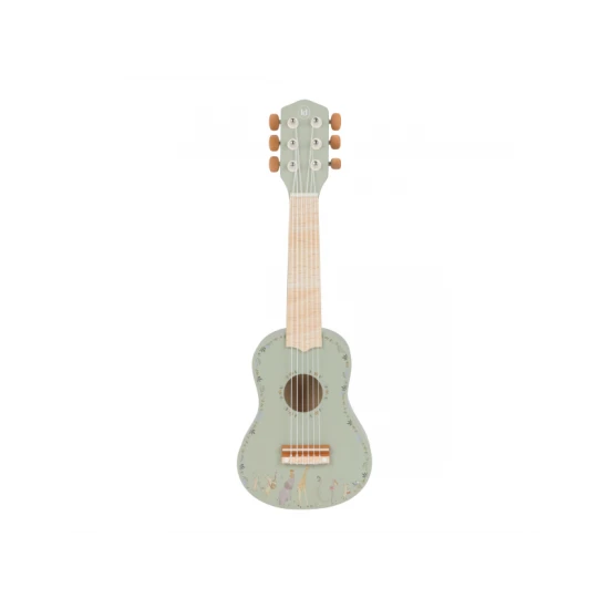 Little Dutch Holzgitarre Green Safari Friends 7470LD
