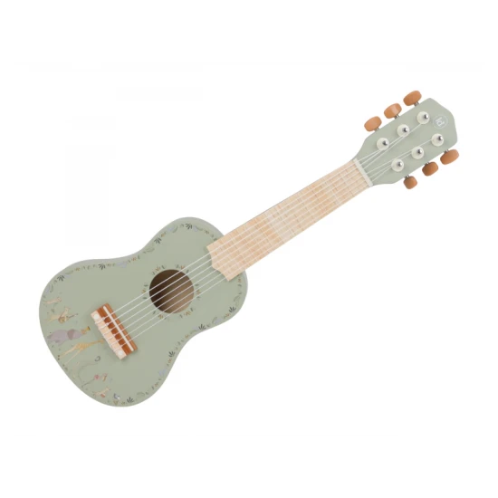 Little Dutch Holzgitarre Green Safari Friends 7470LD