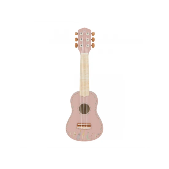 Little Dutch Holzgitarre Pink Safari Friends 7471LD