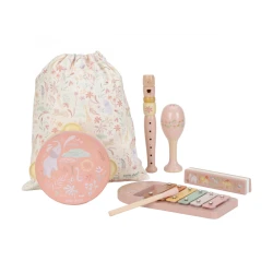 Musikinstrumente-Set Pink Safari Friends