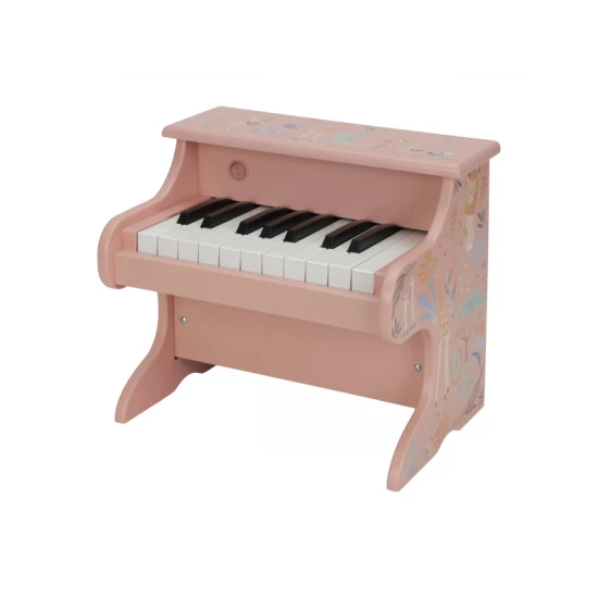 Little Dutch Holz-Klavier Pink Safari Friends 7477LD