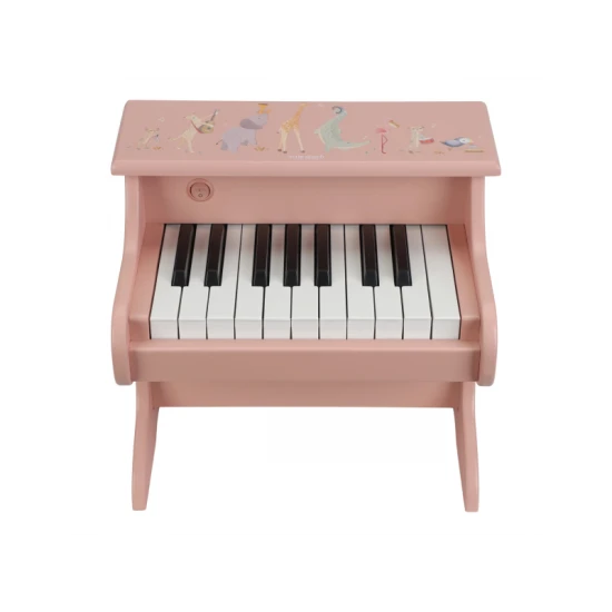 Little Dutch Holz-Klavier Pink Safari Friends 7477LD
