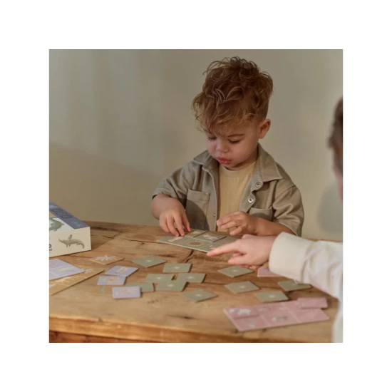 LITTLE DUTCH Lotto-Spiel Safari Friends
