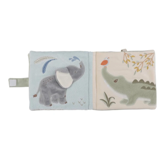 Little Dutch Stoffbuch mit Aktivitäten Safari Friends 8307LD