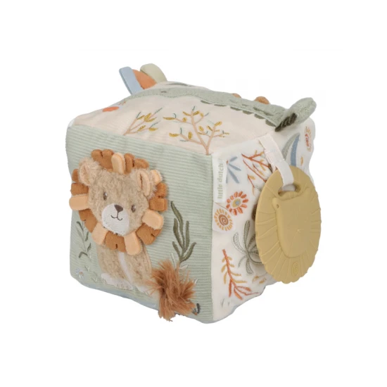 Little Dutch Stoffwürfel mit Aktivitäten Safari Friends 8309LD