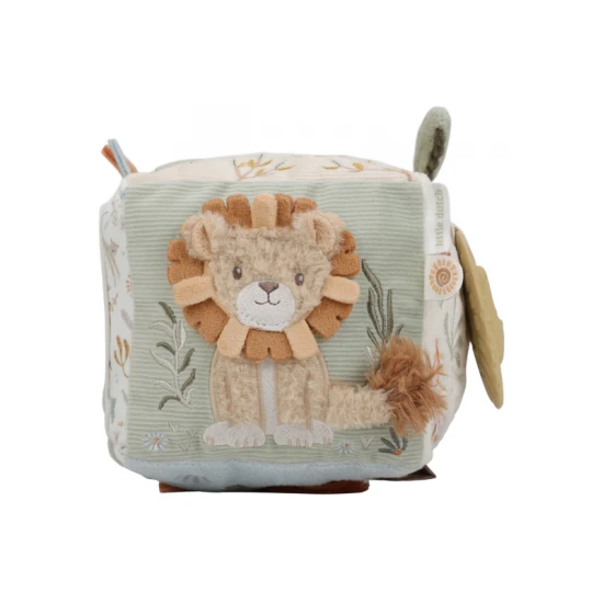 Little Dutch Stoffwürfel mit Aktivitäten Safari Friends 8309LD
