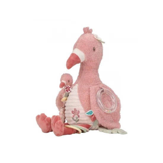 Little Dutch Plüsch-Flamingo mit Aktivitäten Safari Friends 8318LD