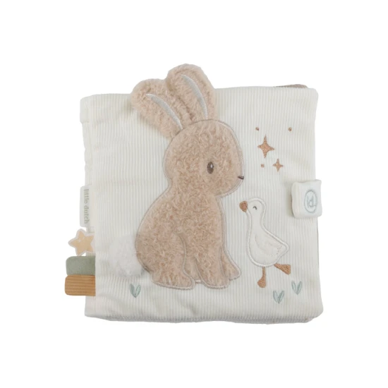 Textilná knižka s aktivitami Newborn Naturals