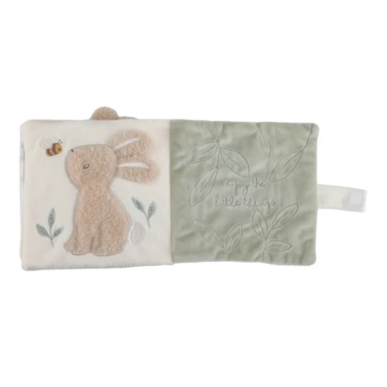 Textilná knižka s aktivitami Newborn Naturals