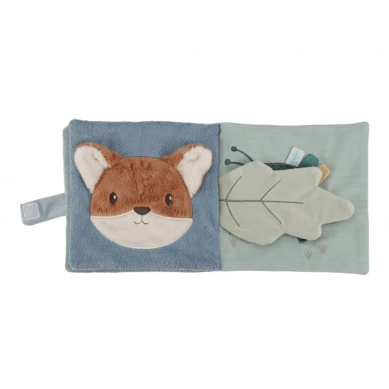 Textilbuch mit Forest Friends-Aktivitäten mit Motiven aus dem Leben im Wald