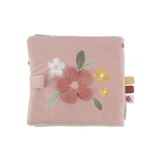 Textilbuch mit Fairy Garden Aktivitäten mit Motiven aus dem Leben im Garten