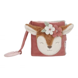 Hängendes Textilbuch mit Feengarten-Aktivitäten