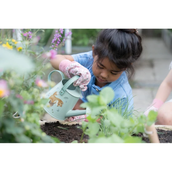 Kinder-Gartenset Forest Friends mit Kessel, Handschuhen und Werkzeug