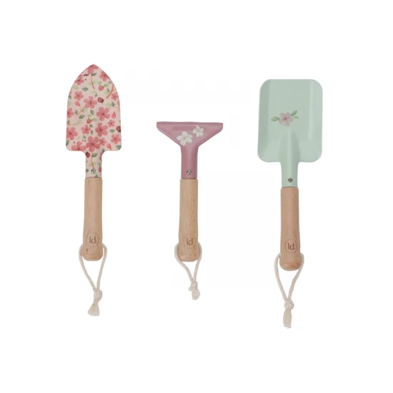 Kinder-Gartenset Fairy Garden mit Kessel, Handschuhen und Werkzeug