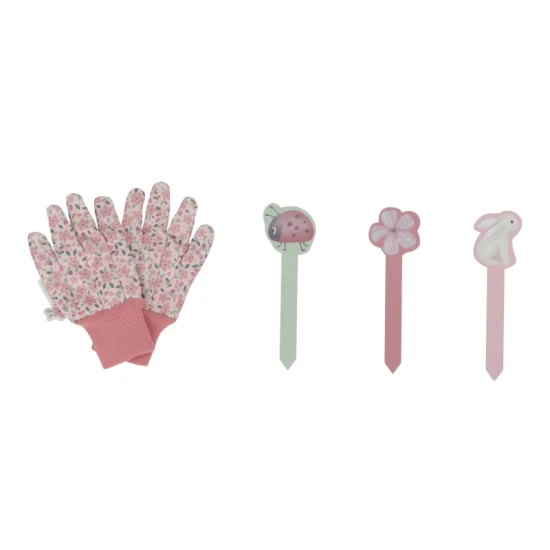 Kinder-Gartenset Fairy Garden mit Kessel, Handschuhen und Werkzeug