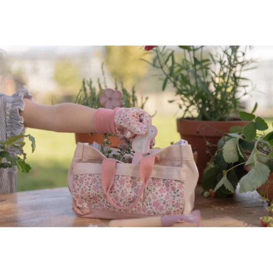 Kinder-Gartenset Fairy Garden mit Kessel, Handschuhen und Werkzeug