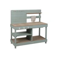 Kinder-Outdoorküche aus Holz