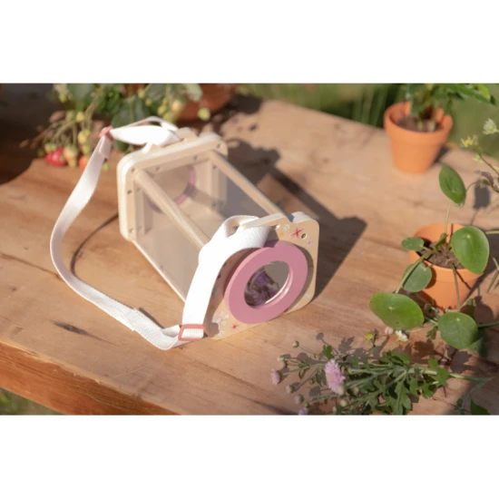 Insektenbeobachtungskasten aus Holz für Feengärten