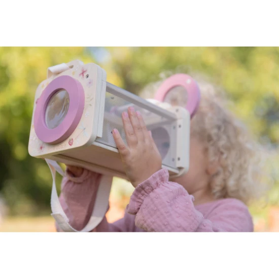 Insektenbeobachtungskasten aus Holz für Feengärten