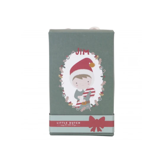 Weihnachtspuppe unter dem Baum!