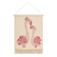 Wandbehang Flamingo Safari Friends Wandbehang Flamingo Safari Friends