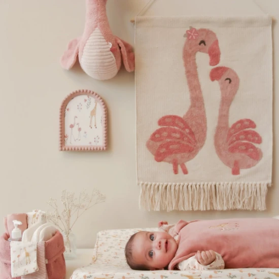Wandbehang Flamingo Safari Friends Little Dutch Wandbehang Flamingo Safari Friends