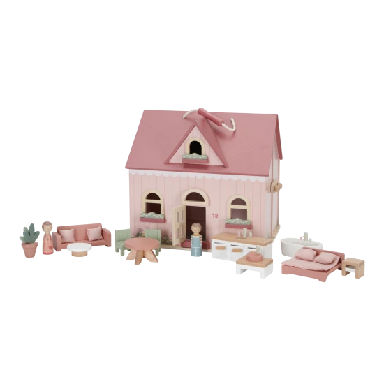 Puppenhaus tragbar