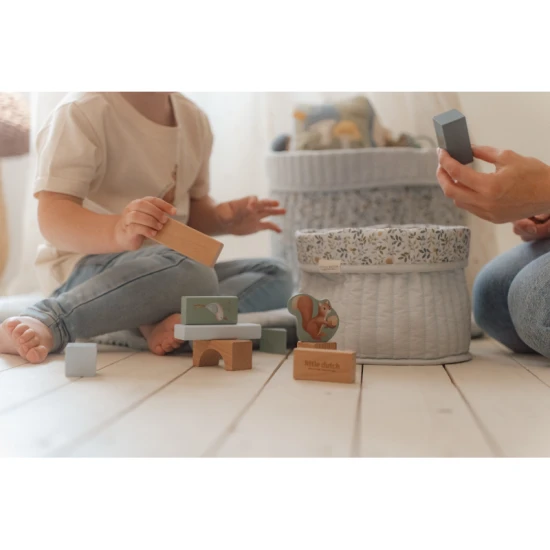Forest Friends Würfel 50 Stück - Holzwürfel mit Waldmotiven