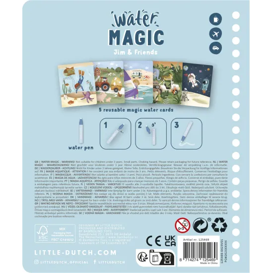 Wassermalerei Jim und Freunde