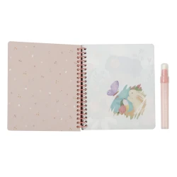 Aquarellmalerei Rosa und Freunde